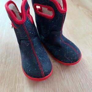 Bogs Kids' Constellation Boots - Blue and Red